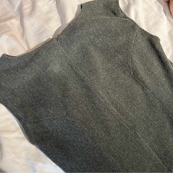 Dark green vintage 90s dress - Picture 2 of 7